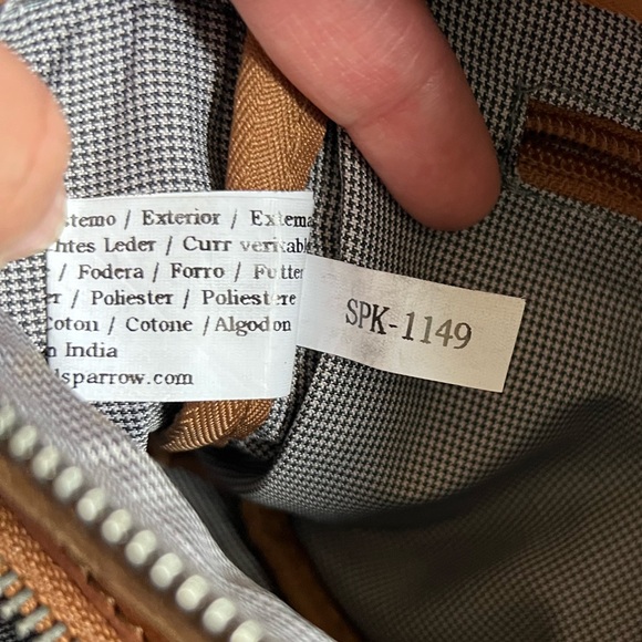 Brown Leather Crossbody Bag - Picture 13 of 15